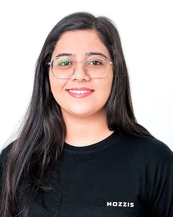 Isabela, designer da Nozzis Studio